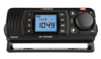 GME AM/FM Marine Radio with Bluetooth - Black