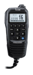 HM195GB Icom Backlit Commandmic - Black