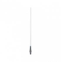 CDR5000-W, Antenna CB 6dB Collinear - White with S/S Spring