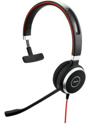 Jabra Evolve 40 Single Sided Mono with Cabled USB Connector