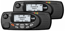 Tait Dual Remote Head Mobile Radio